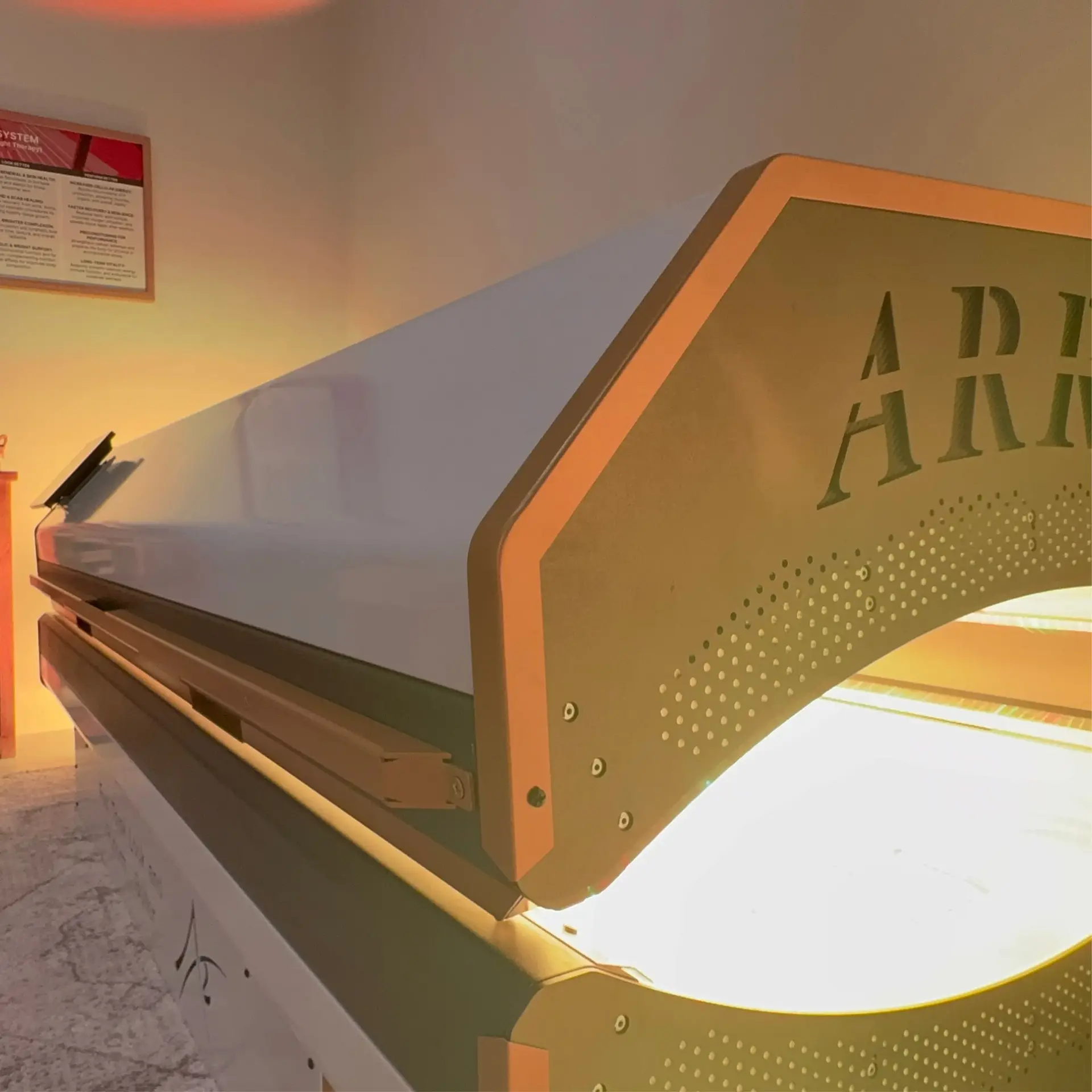 ARRC ATP-RFQ (Resonant Frequency + Quantum Field Imprinting) full-body photobiomodulation (red light therapy)