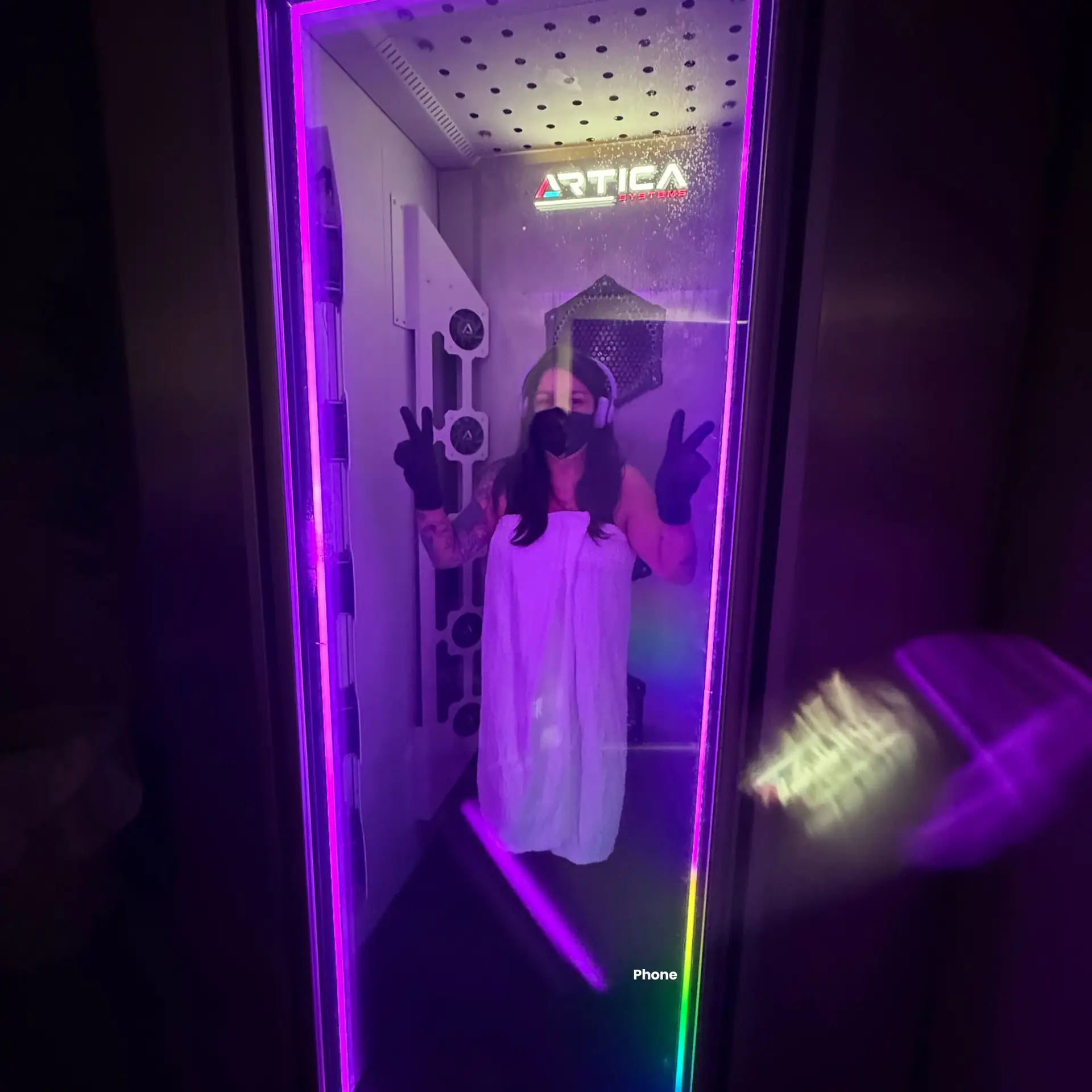 Vortex Cryotherapy Chamber